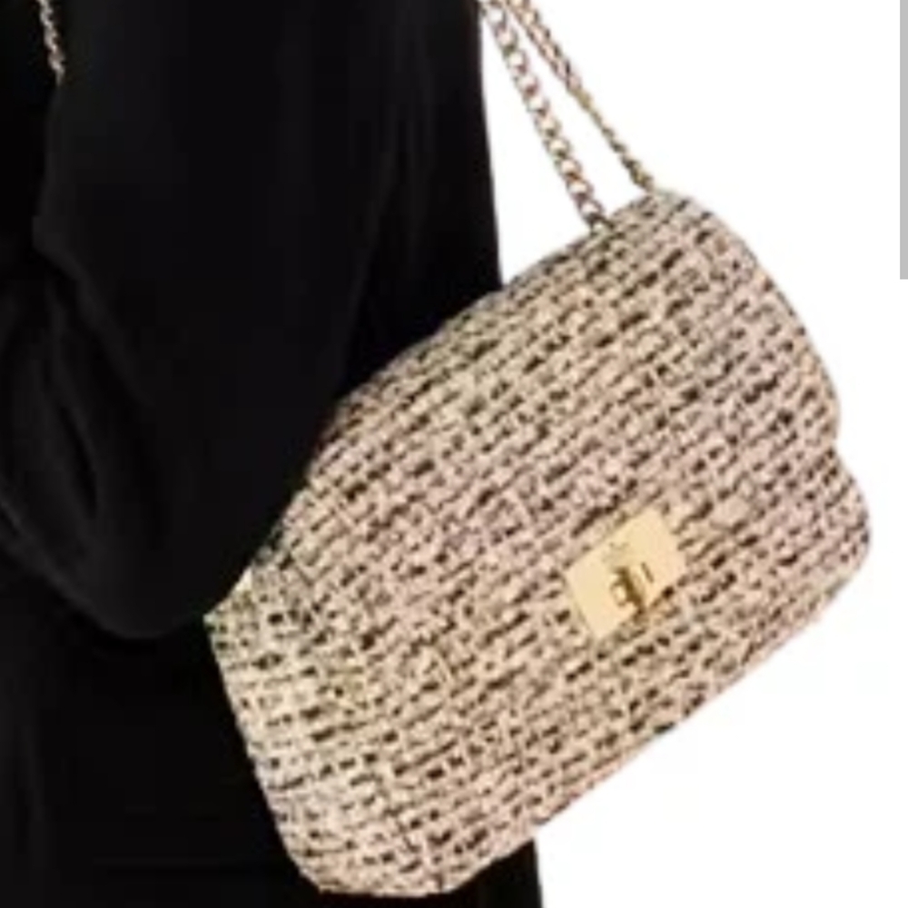 Kate Spade Multicolor Tweed Shoulder Bag